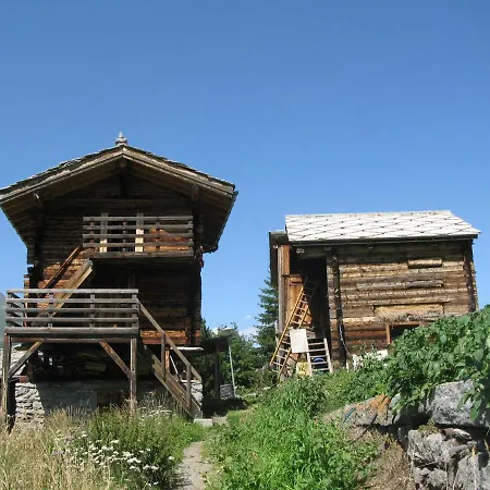 Alpia 26 - Zwei Zimmerwohnung In Traditionellem Walliser Haus דירה *